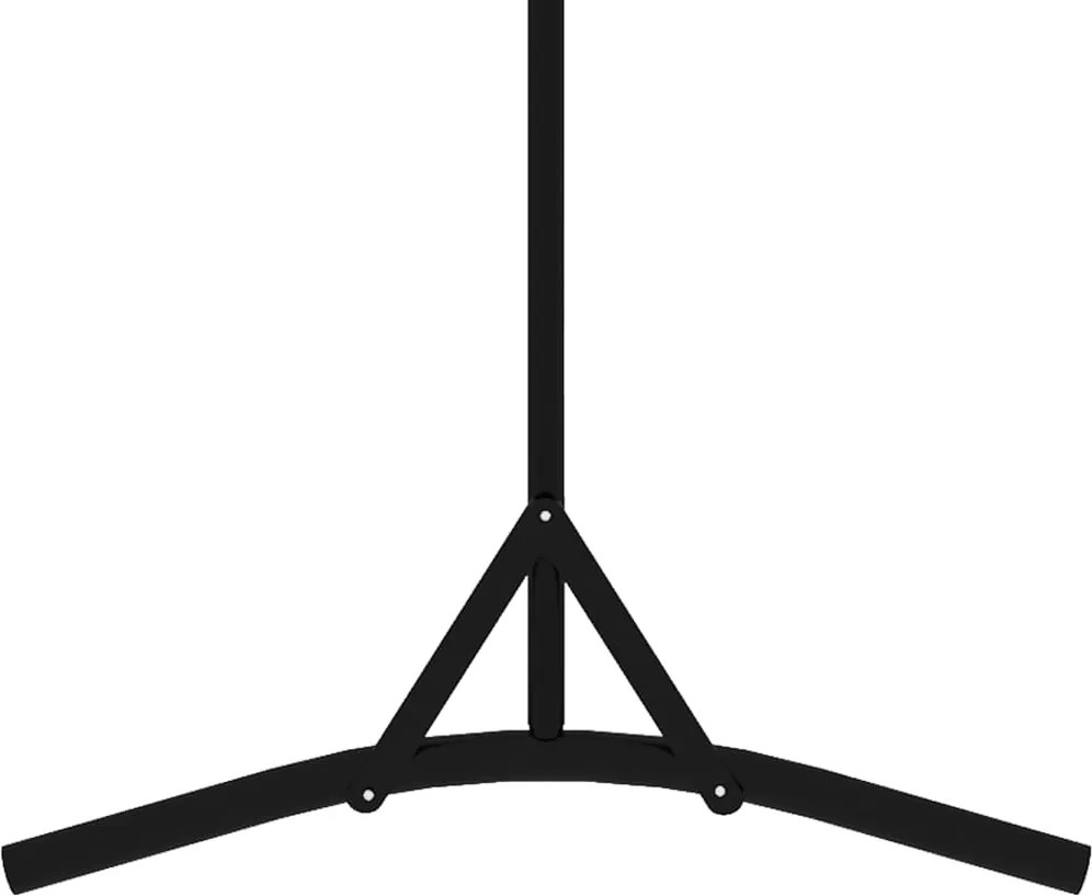 Параван за стая, 1 панел, кремавобял, 175x180 см