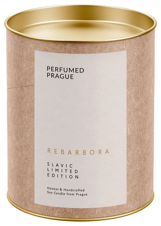 Ароматна свещ от соев восък време на горене 40 час Slavic Edition: #07 Rhubarb – Perfumed Prague