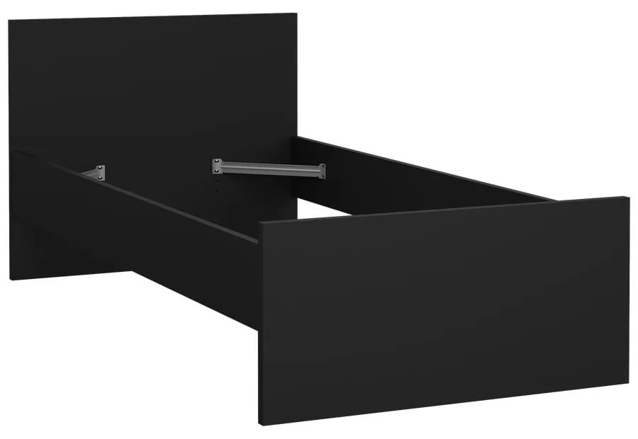 Черно единично легло 90x190 cm Naia – Tvilum