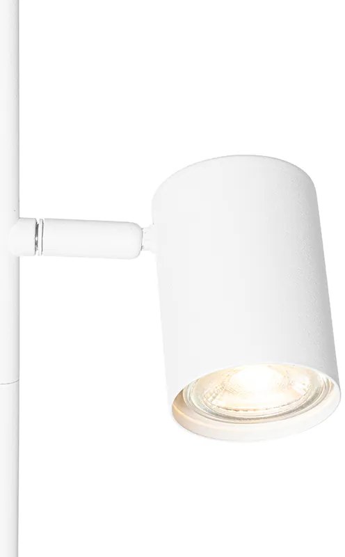 Модерна подова лампа бяла 3-светлина - Jeana