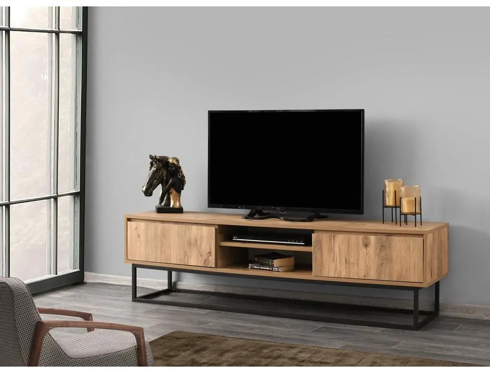 Масичка за телевизор с декор от бор, широчина 180 cm Belinda - Kalune Design