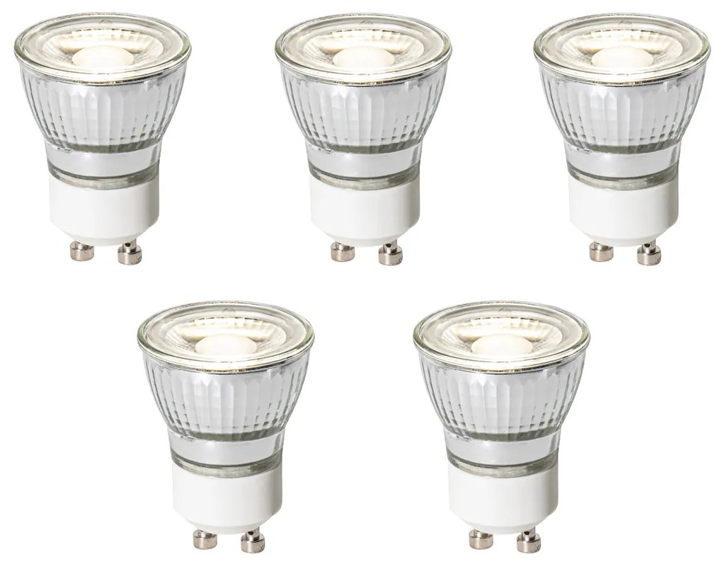 Комплект от 5 GU10 димируеми LED крушки 35 мм 4W 230 лм 4000K