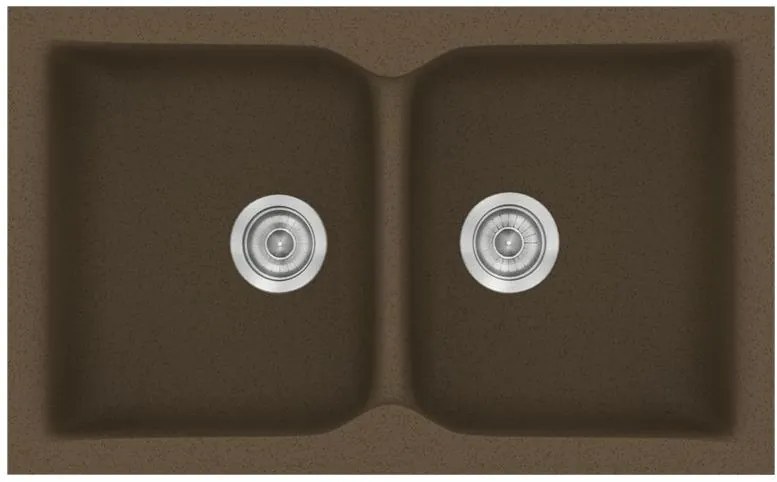 Мивка Sanitec 336-Granite Taupe