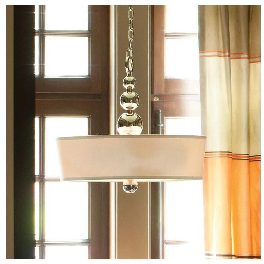 Hinkley HK-ZELDA-P-B-PN - Полилей на верига ZELDA 3xE27/60W/230V лъскав хром