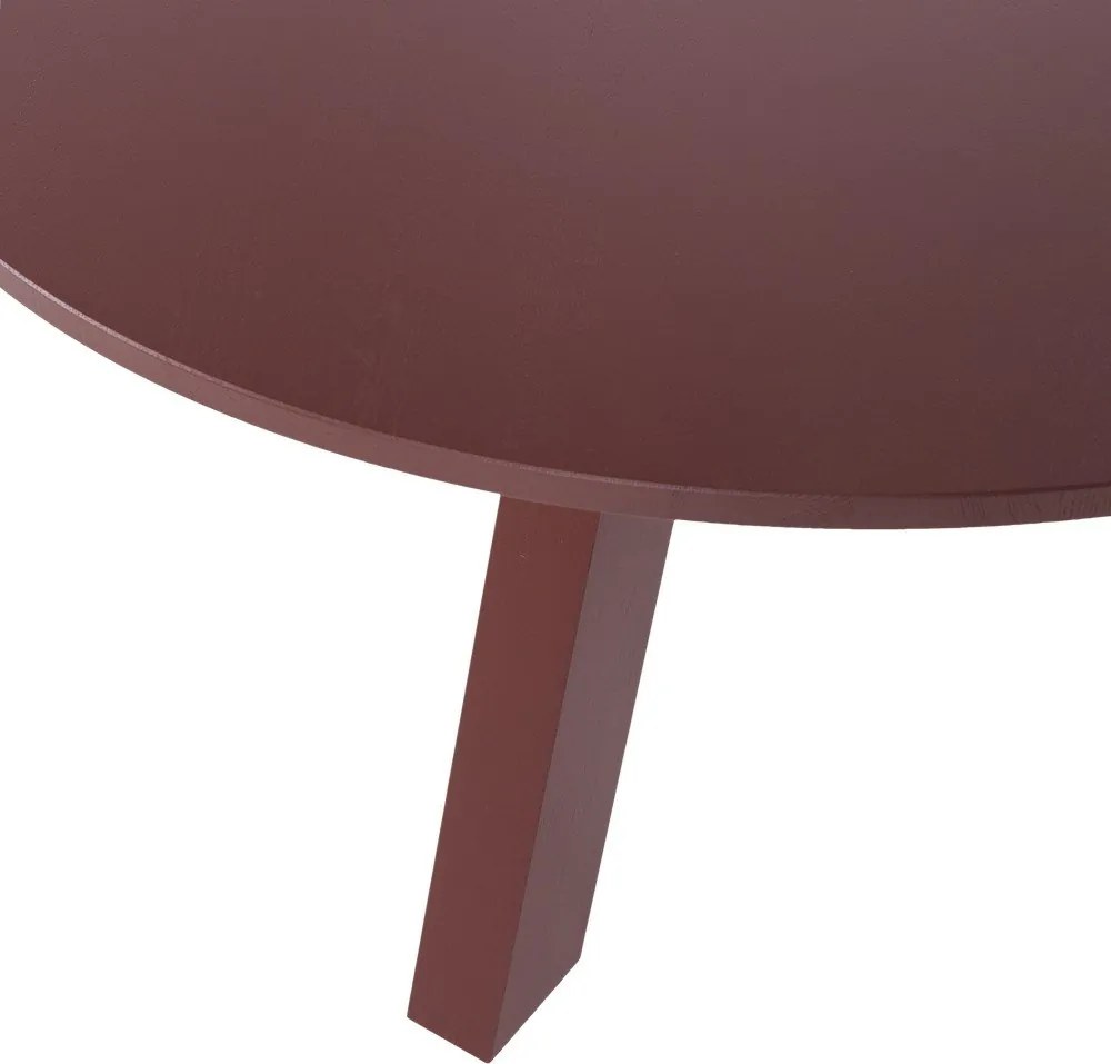 Кръгла трапезна маса от масивен дъб ø 129 cm Rhonda – WOOOD