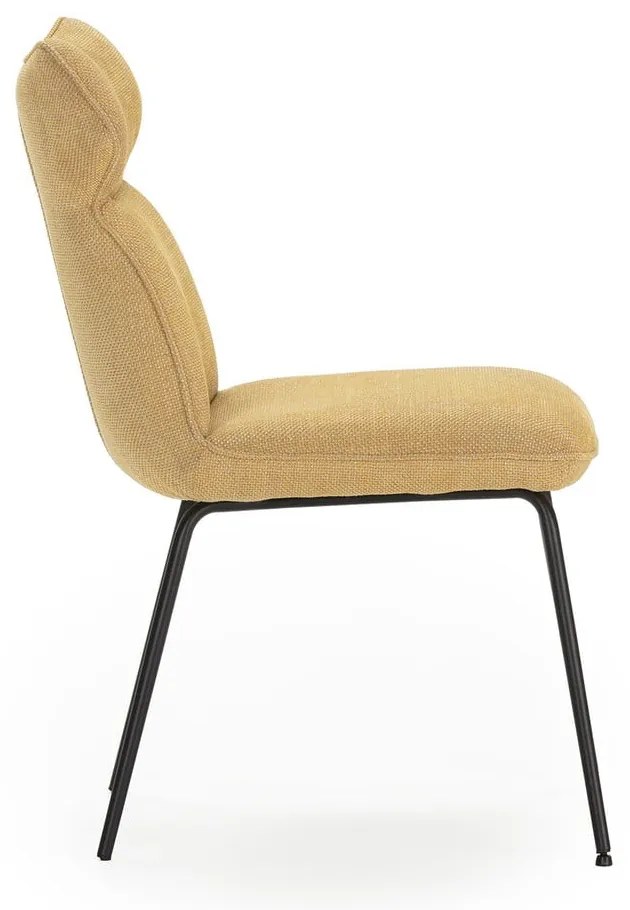 Трапезни столове в комплект 2 бр. горчица Dara – Marckeric