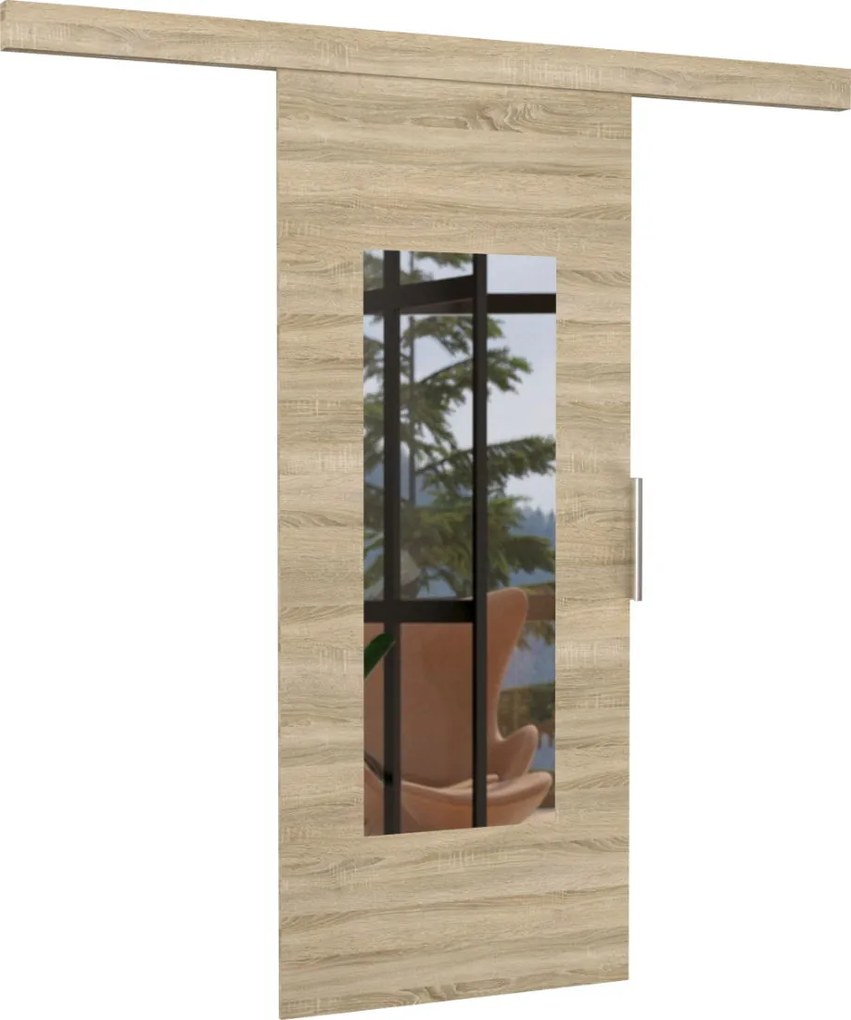Плъзгаща се врата Lad-Leuko-86 x 205 cm