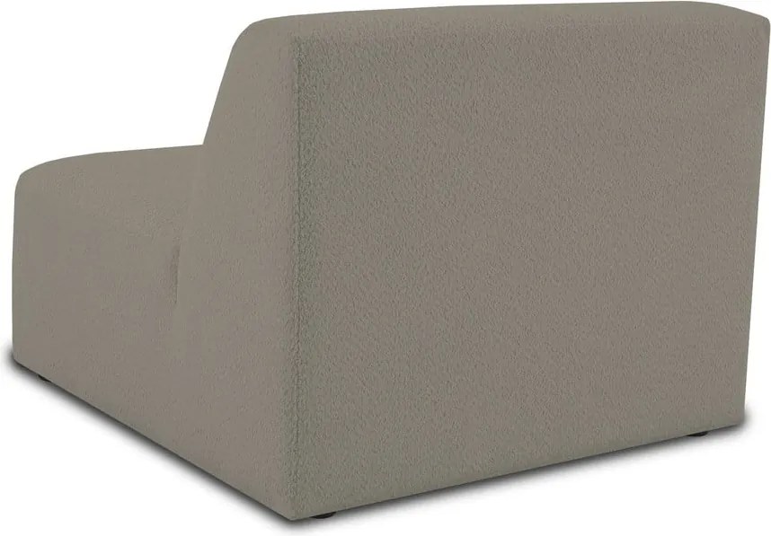 Светлокафяв модулен диван от букле (среден модул) Roxy – Scandic