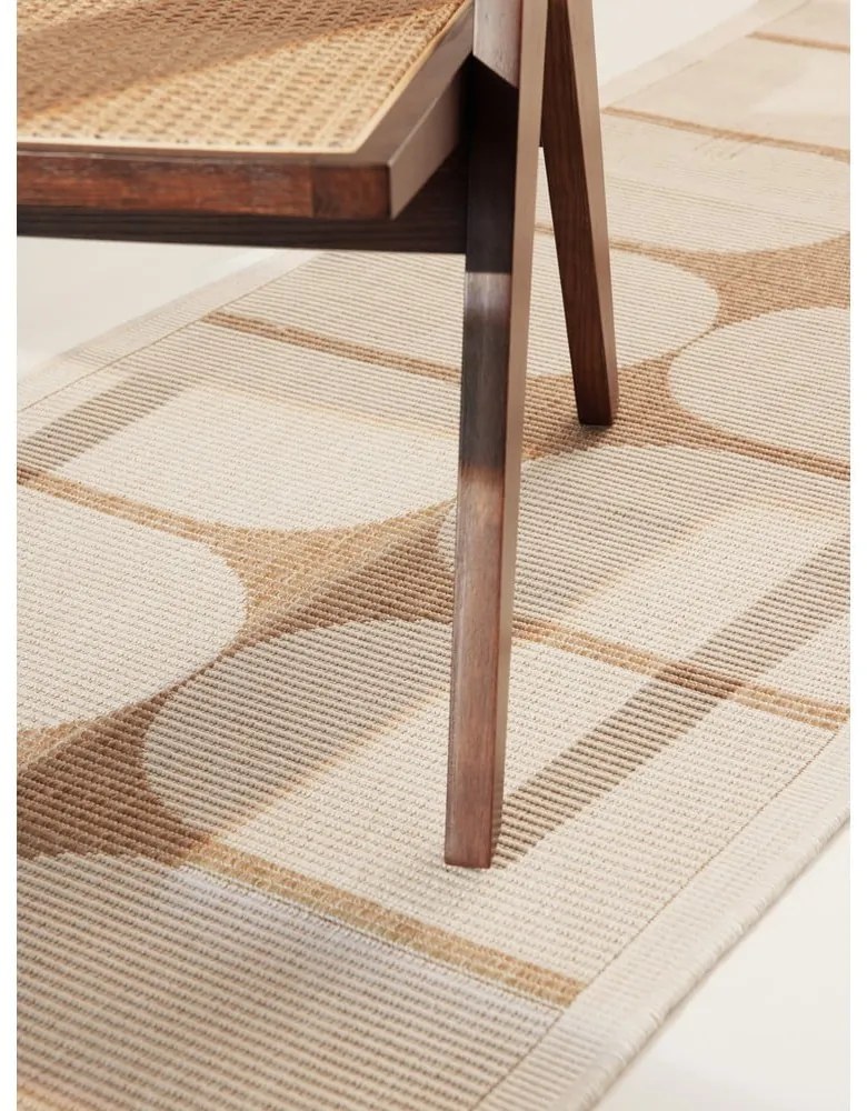 Пътека за открито и закрито в цвят слонова кост и бежово 80x250 cm Duet Bowen – NORTHRUGS