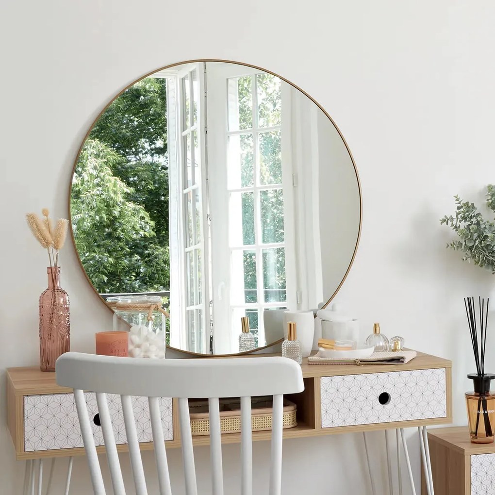 Огледало atmosphera Alice, 76 cm - Черен