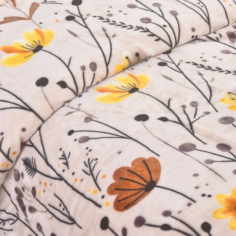 Единично спално бельо от микроплюш 140x200 cm Valentina – My House