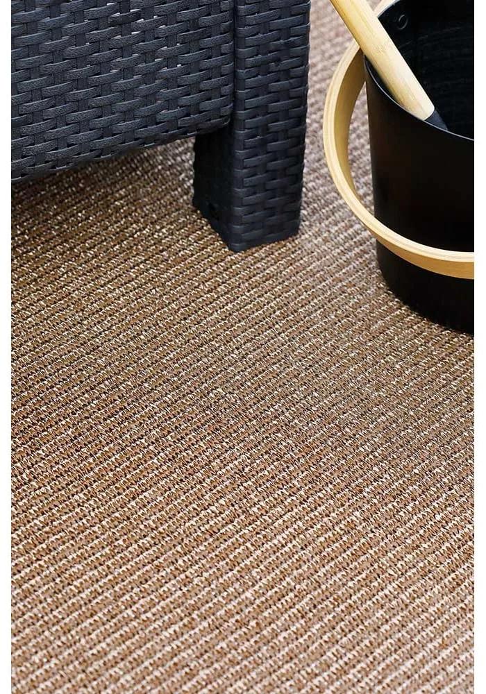 Кафяв външен килим 200x70 cm Neve - Narma