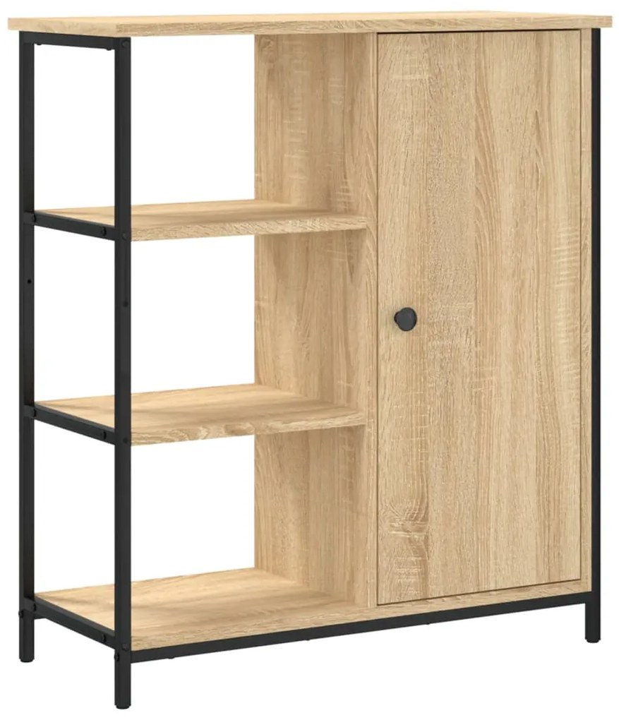 835490 vidaXL Бюфет, дъб сонома, 70x30x80 см, инженерно дърво