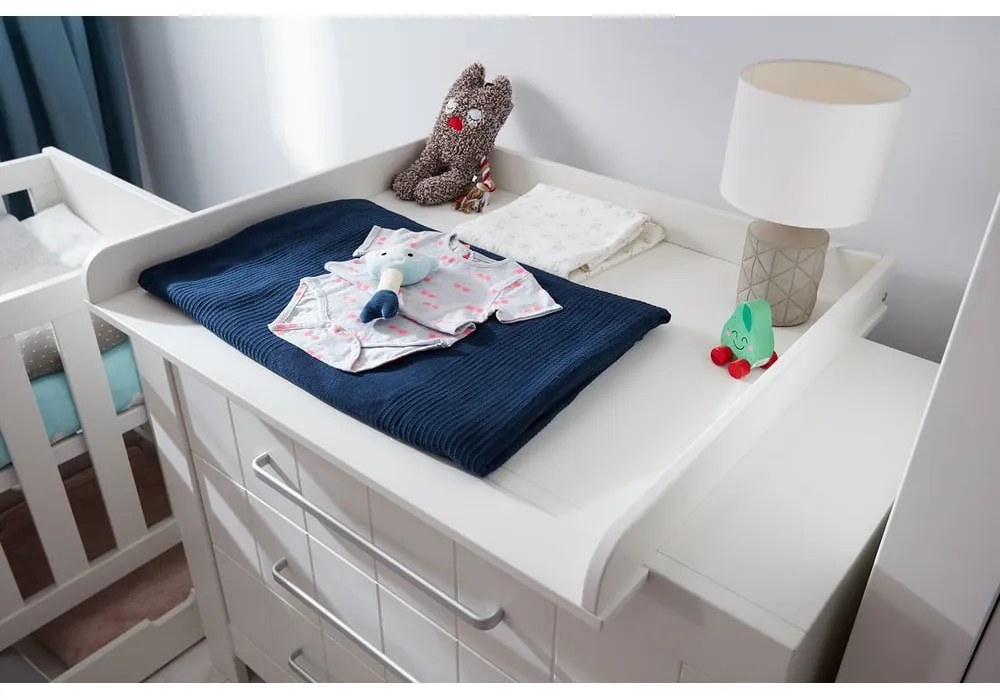 Сива маса за повиване Calmo – Pinio