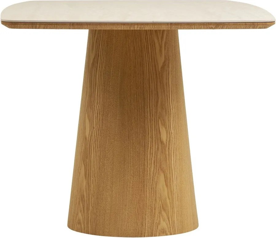 Трапезна маса с керамичен плот 90x200 cm Noli – House Nordic