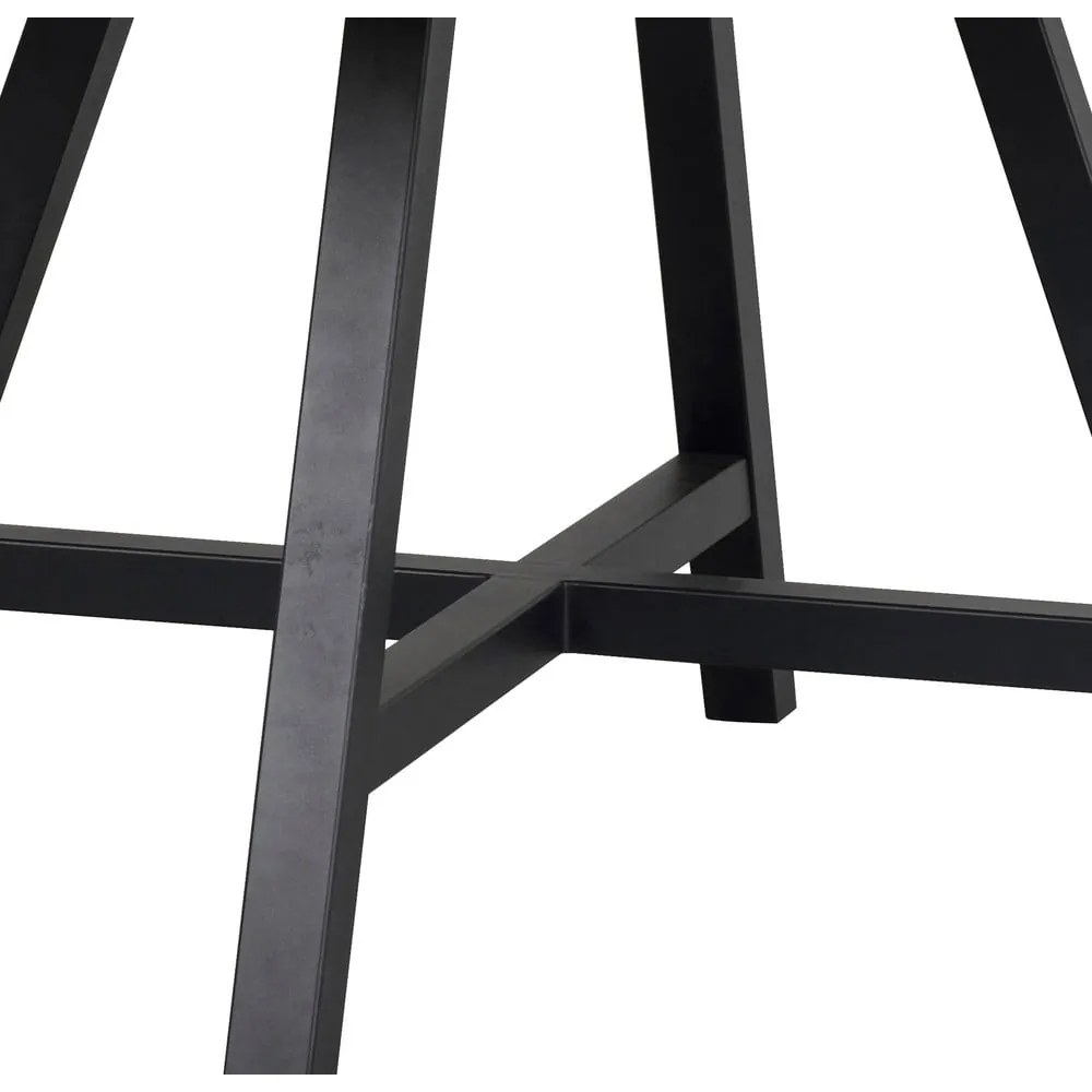 Кръгла маса за хранене с дъбов плот 150x150 cm Carradale - Rowico