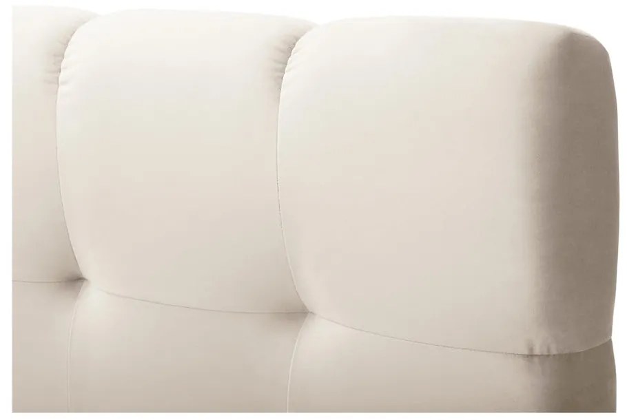 Бежово боксспринг легло с място за съхранение 160x200 cm Bali - Cosmopolitan Design