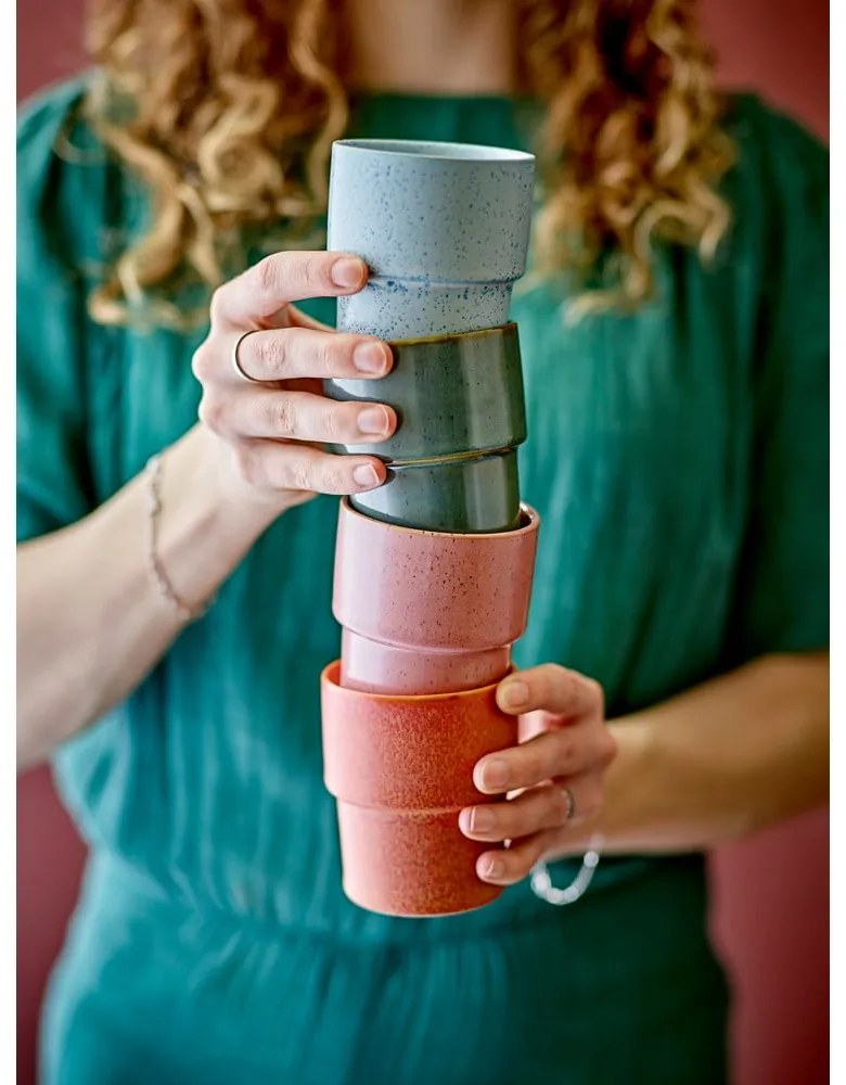 Глинени чаши в комплект от 4 бр. за еспресо 150 ml Ewan – Bloomingville