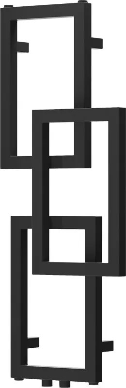 Mexen Grid декоративен радиатор за баня 870 x 360 mm, 209 W, черен - W215-0870-360-00-70