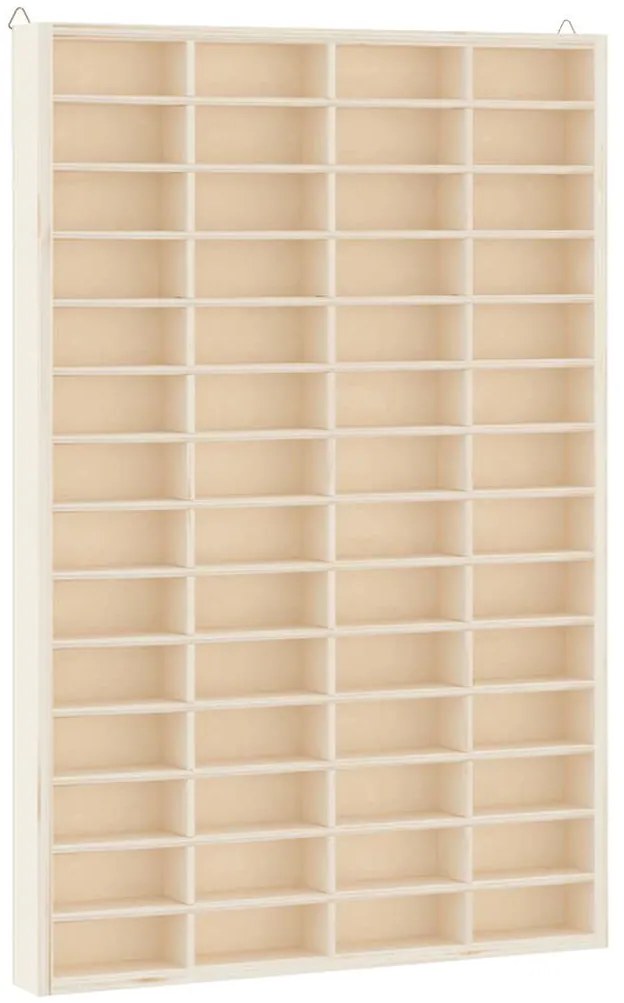 4017380 vidaXL Дървена колекционерска витрина с 56 отделения 40x4,5x60 см