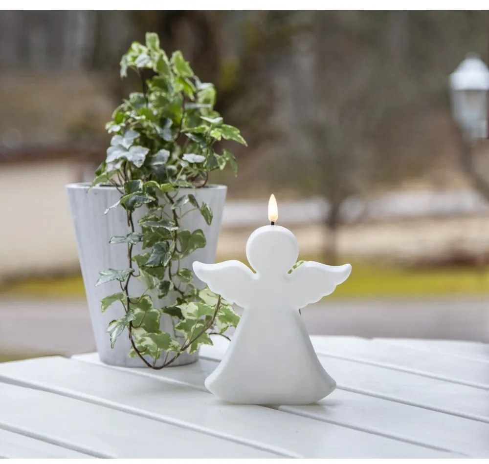 Външна LED свещ (височина 18 см) Flamme Angel - Star Trading