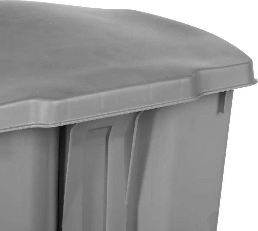 Кош 5five, Сив, Пластмаса, 42 l