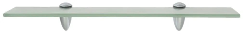 243796 vidaXL Подвижен рафт, стъкло, 50 x 20 см, 8 мм