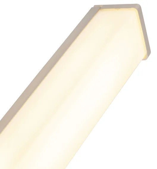 Модерна стенна лампа за баня стомана 62 см IP44 - Cascada