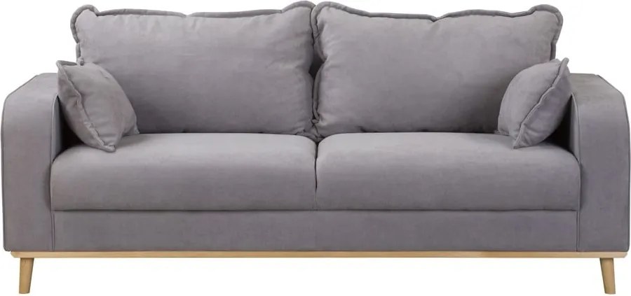 Сив диван 193 cm Beata - Ropez