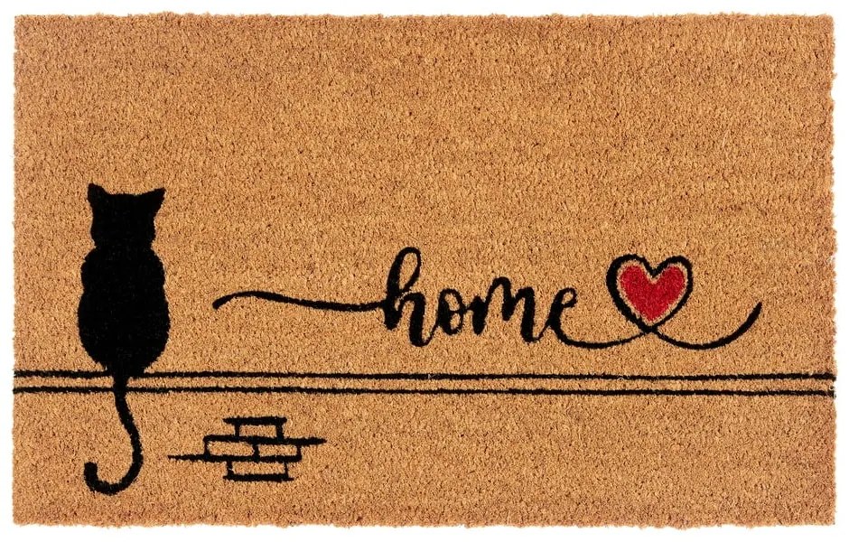 Изтривалка от кокосови влакна 40x70 cm Kitty Home – Hanse Home