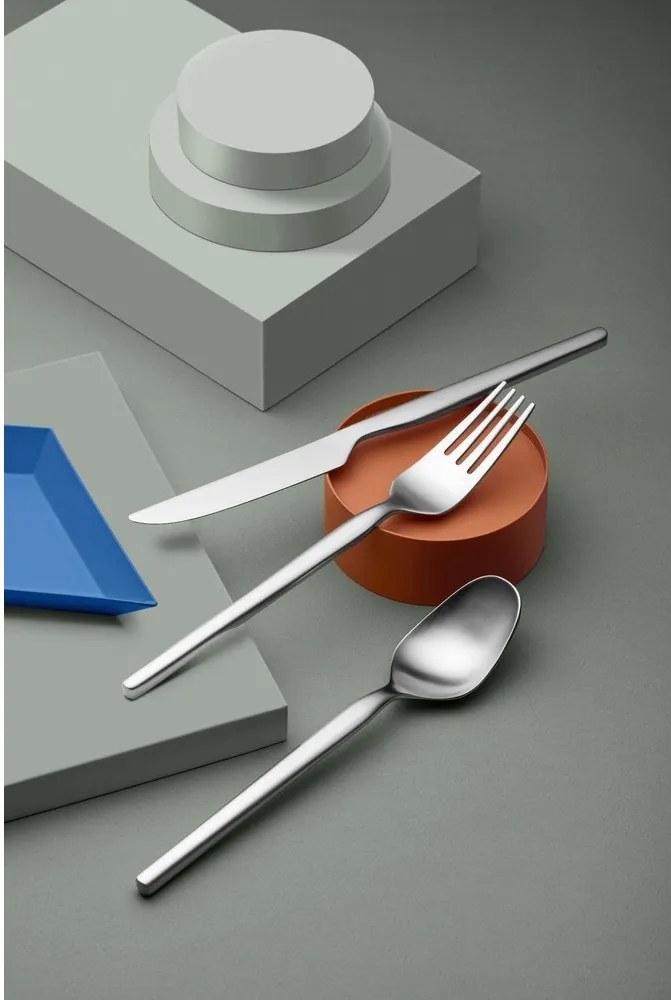 Прибори за хранене от неръждаема стомана в сребрист цвят 16 бр. Dorotea – Gense