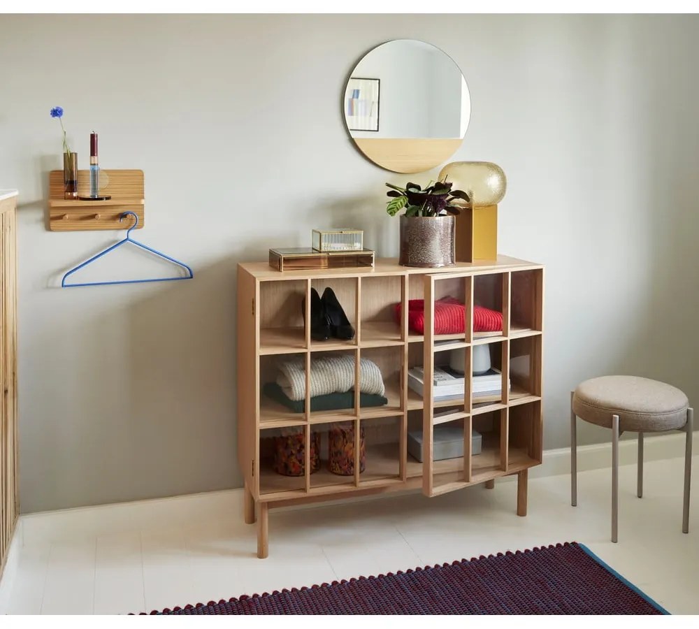 Оранжева настолна лампа със стъклен абажур (височина 36 cm) Podium – Hübsch