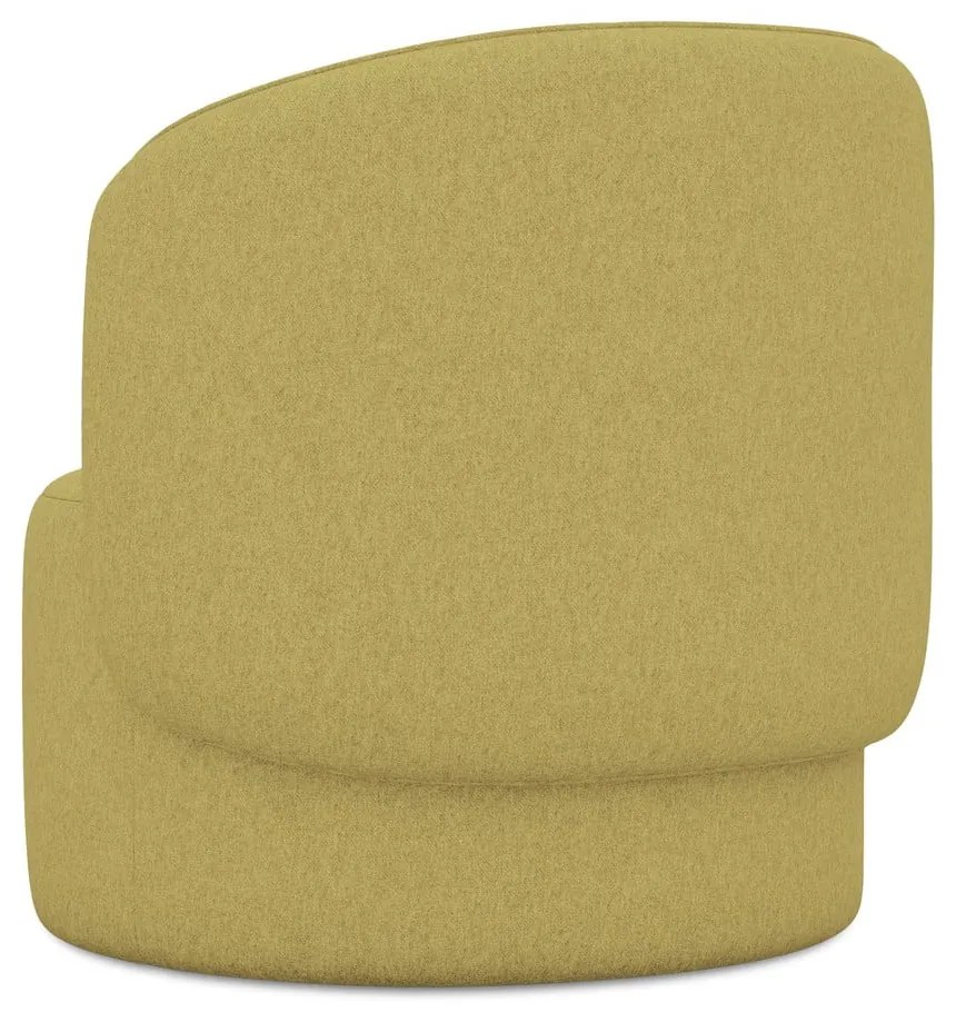 Кресло в цвят горчица Ipo – Makamii