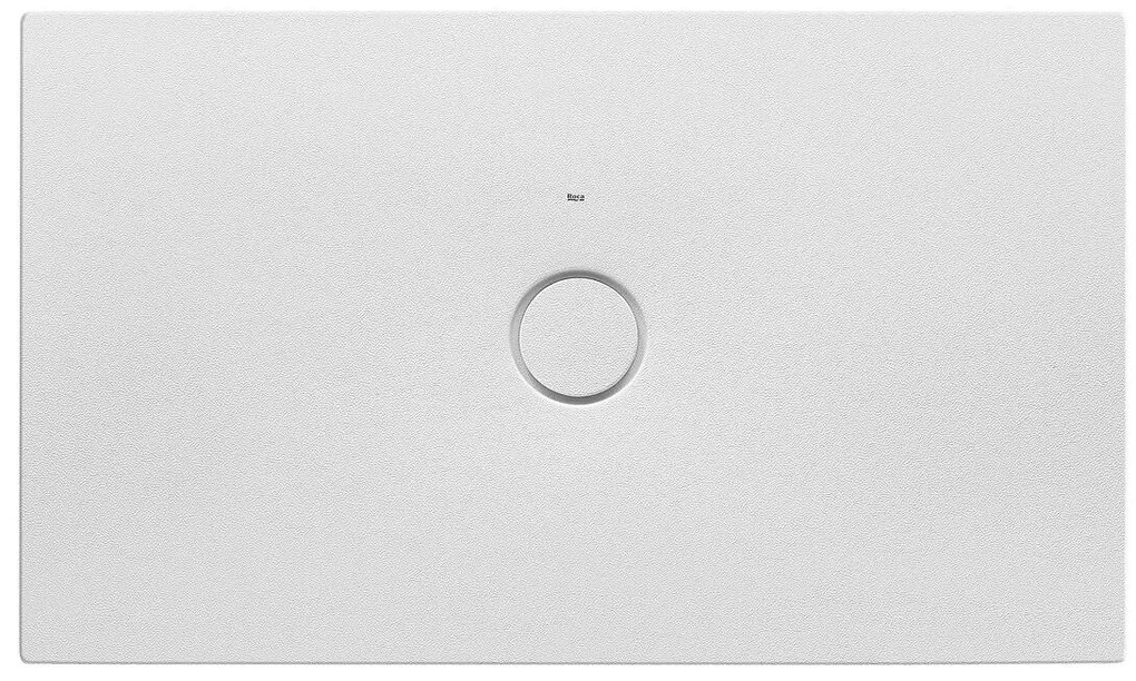 Свръхплоско душ корито A3740L7620, Roca, SENCERAMIC, бял мат, 120х70х3.5см