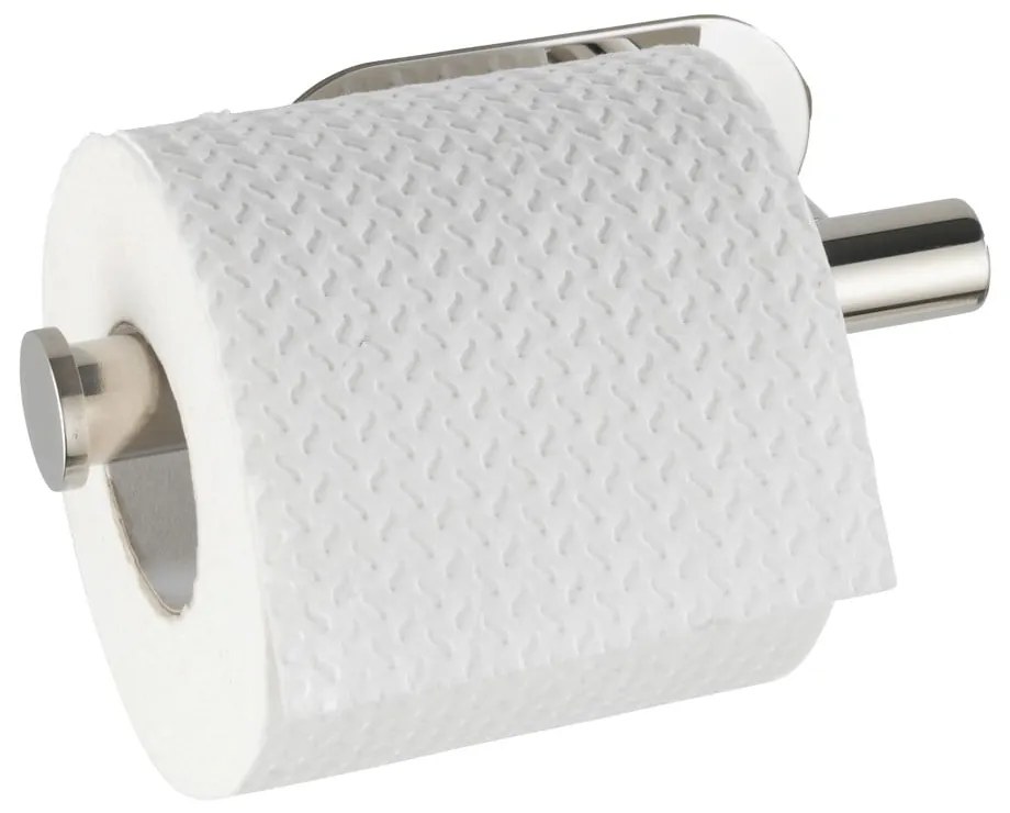 Държач за тоалетна хартия от неръждаема стомана Turbo-Loc® Shine без пробиване Orea - Wenko
