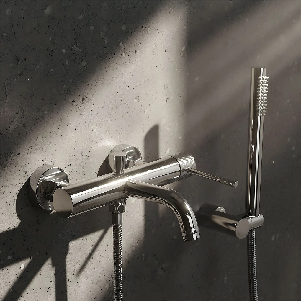 Смесител за вана Rea Lungo Diamond Chrome
