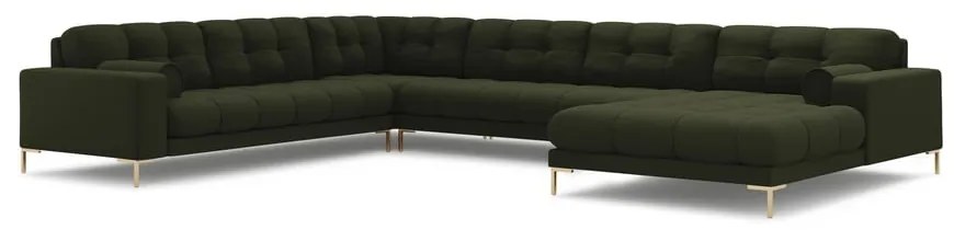 Зелен ъглов диван (ляв ъгъл) Bali – Cosmopolitan Design