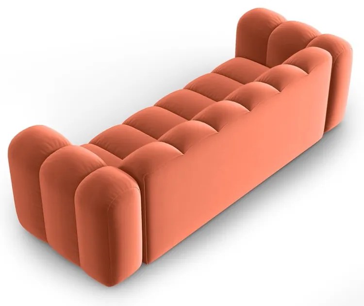 Розов диван 228 cm Lupine – Micadoni Home