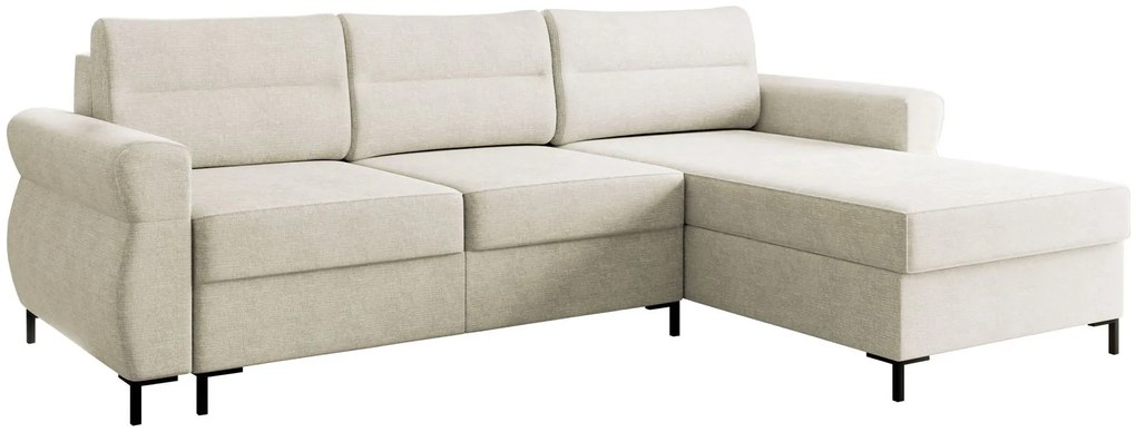 Ъглов диван Mormi-Кремав