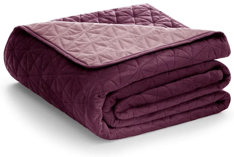 Тъмнорозово капитонирано покривало за легло 170x210 cm Laila – AmeliaHome
