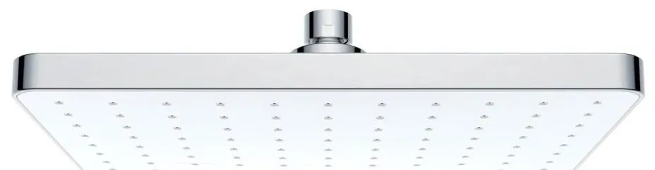 WENKO 24001100 - Душ глава AUTOMATIC CLEANING 25x17 см гланц хром/бял