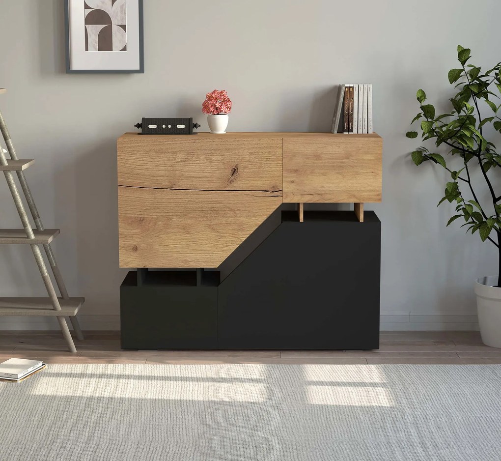 Бюфет Twilight-Дърво-Черен