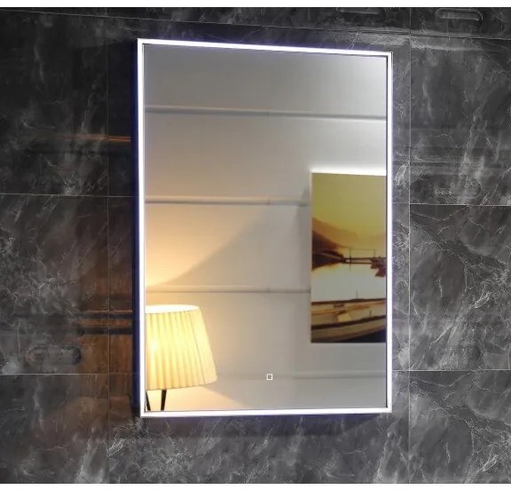 LED огледало за баня с нагревател, 60x80см, Inter Ceramic, ICL 1798