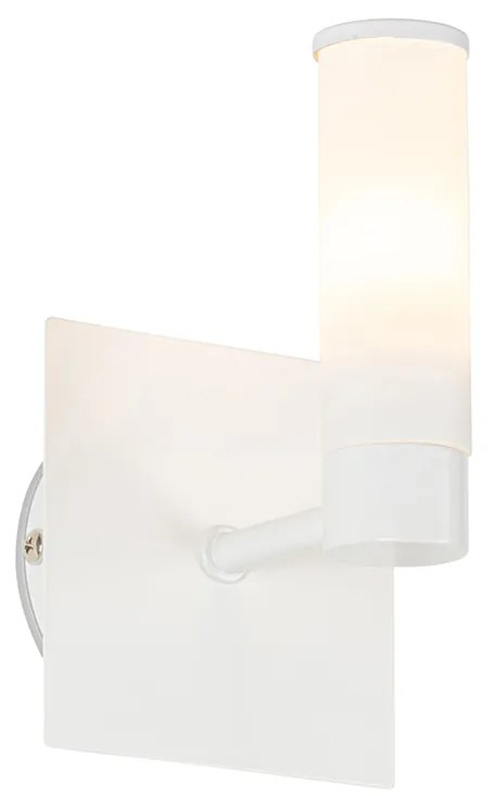 Модерна баня стенна лампа бяла IP44 - Bath