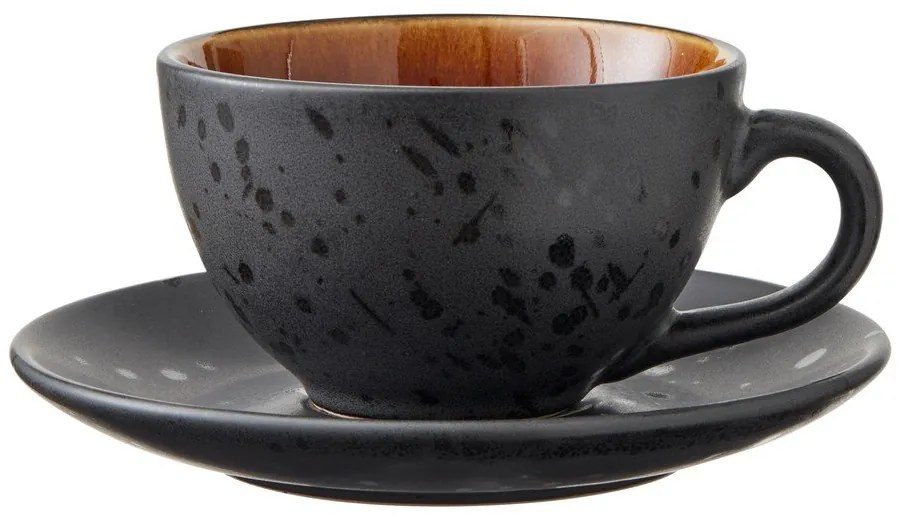 Черни глинени чаши в комплект 4 бр. 240 ml Black/Mix – Bitz