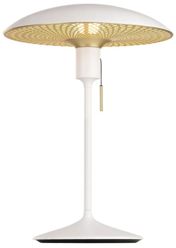 Бяло-златен абажур ø 35 cm Manta Ray – UMAGE