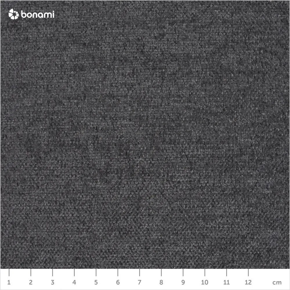 Тъмносив U-образен разтегателен диван, десен ъгъл Scandic Lagom - Miuform