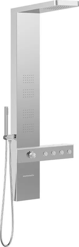 Mexen Natan панел за душ с чучур, хром - 7626-04-00