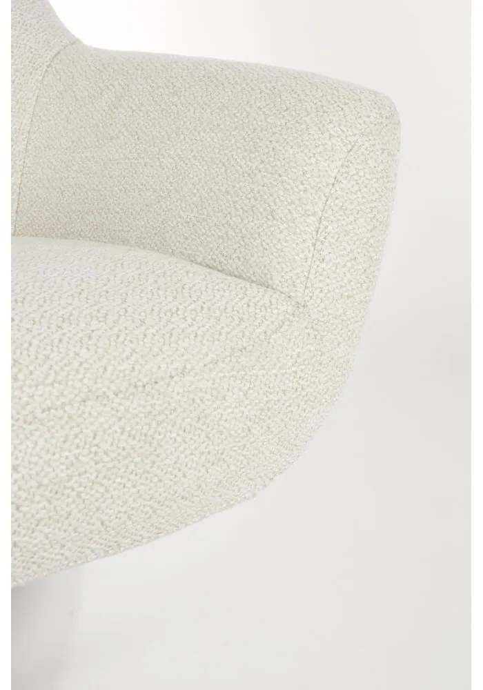 Бяло кресло Yuki – White Label