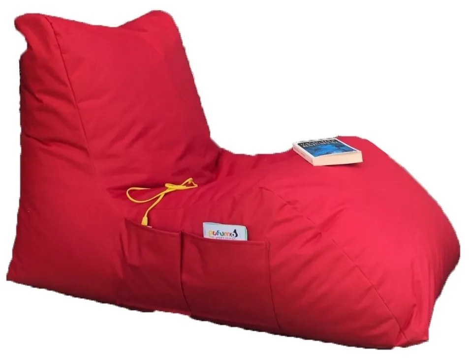 Пуф Daybed, цвят Червен